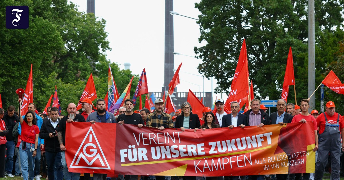 Sparprogramm: 140.000 Stellen „im Feuer“: VW steuert auf Konfliktherbst zu