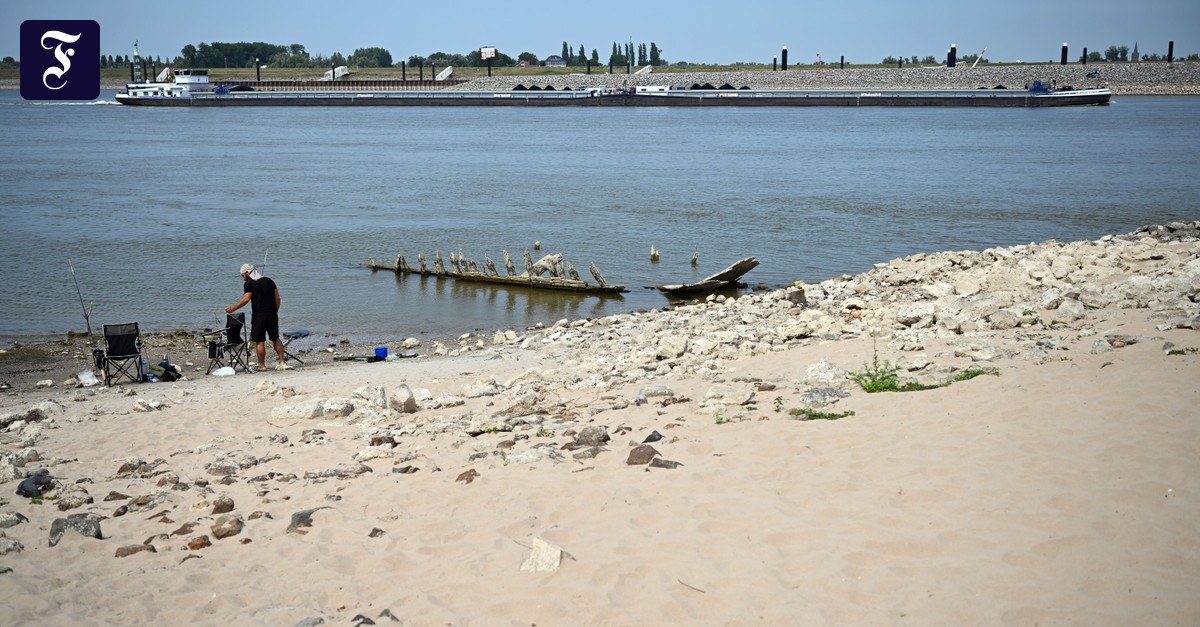 Dürre: Niedrigwasser bringt die Industrie in Bedrängnis