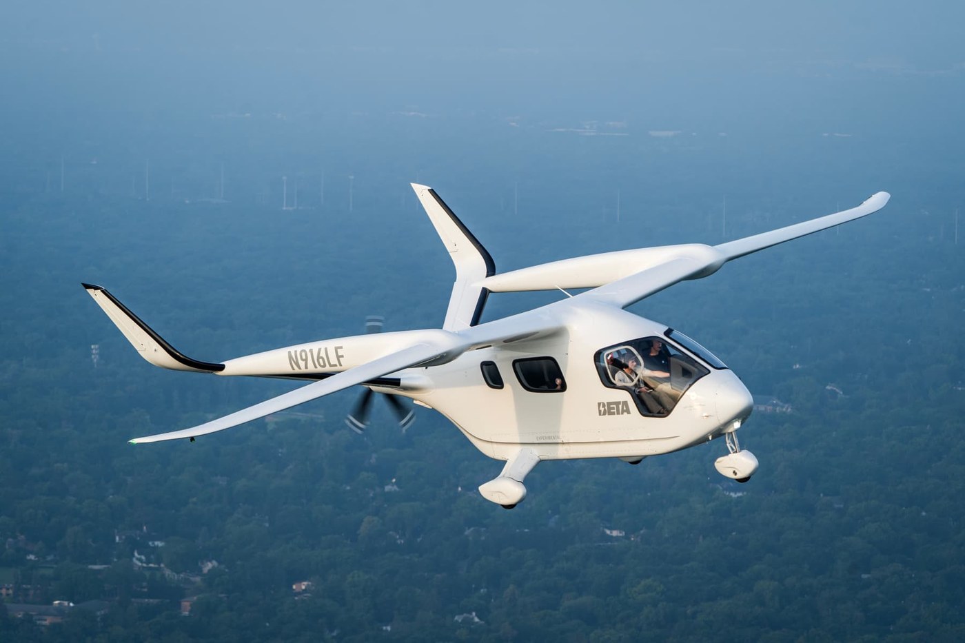 Air taxi company Beta wraps first test flights in U.S. government's pilot program