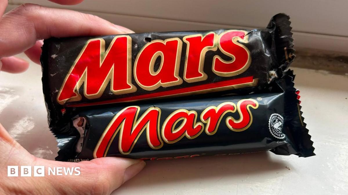 Mars Bar from 1991 found – and it's 56% bigger than today's