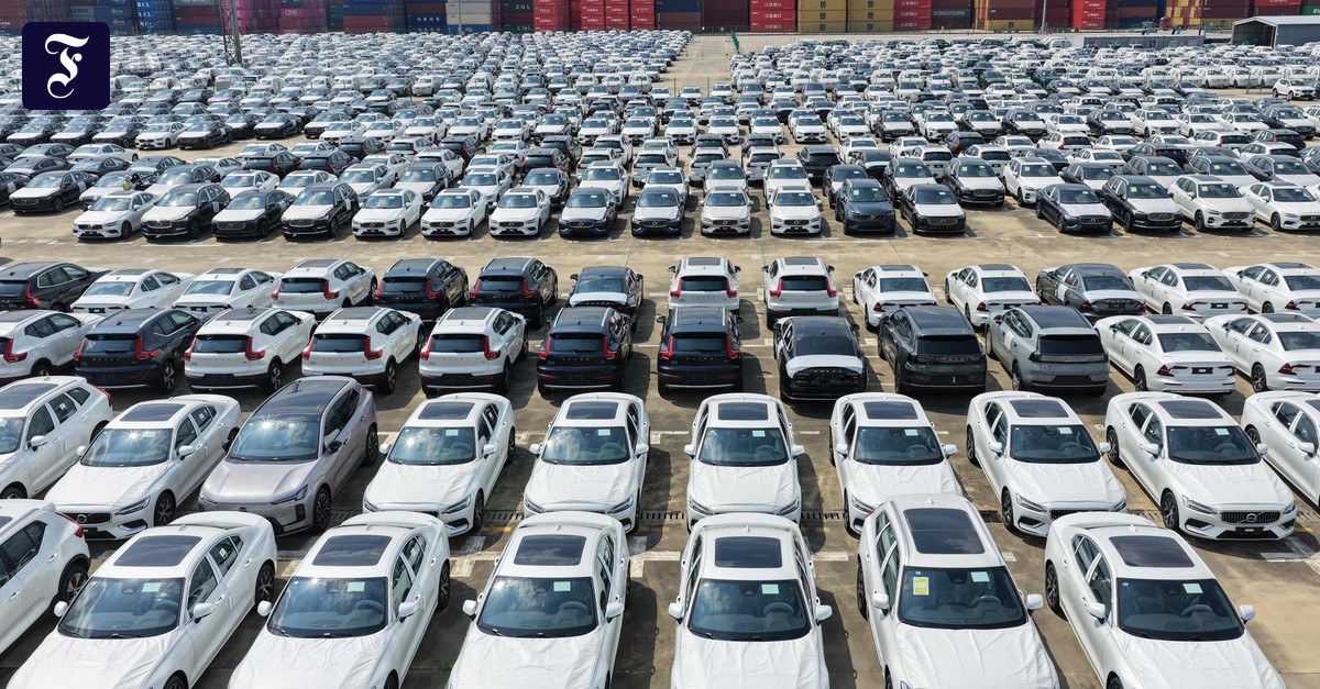 Automarkt im ersten Halbjahr: Chinas Autokonzerne erreichen 10 Prozent des EU-Marktes