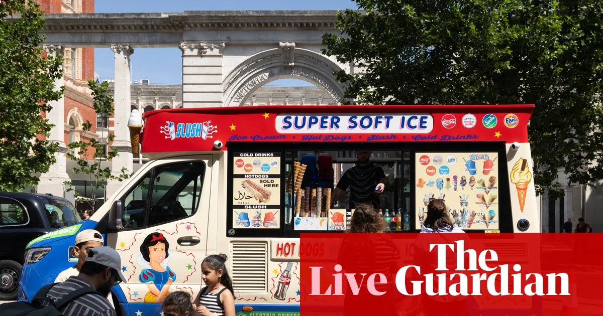 UK economy grows by 0.4% in second quarter as some businesses helped by World Cup and hot weather – business live