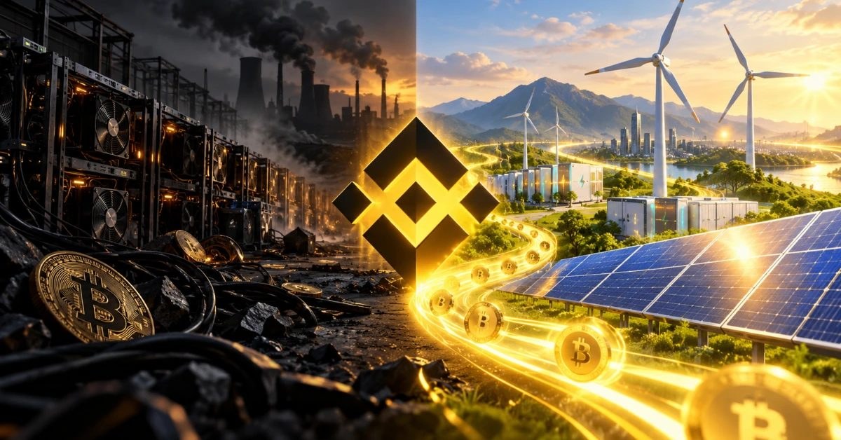 Binance shuts down Bitcoin mining, pivots to renewable energy and offers sustainable passive income