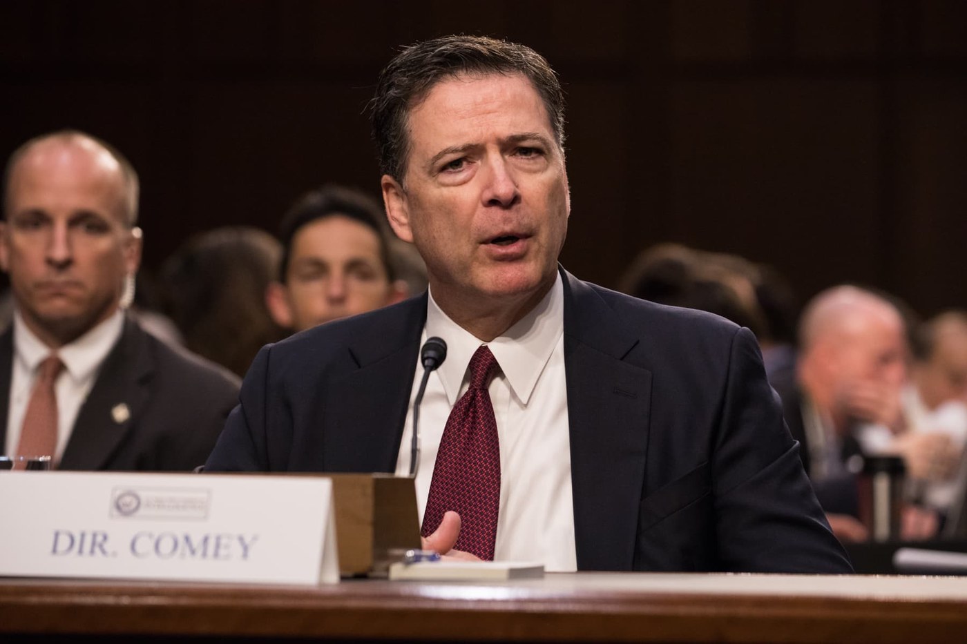 DOJ charges ex-FBI Director James Comey in new case