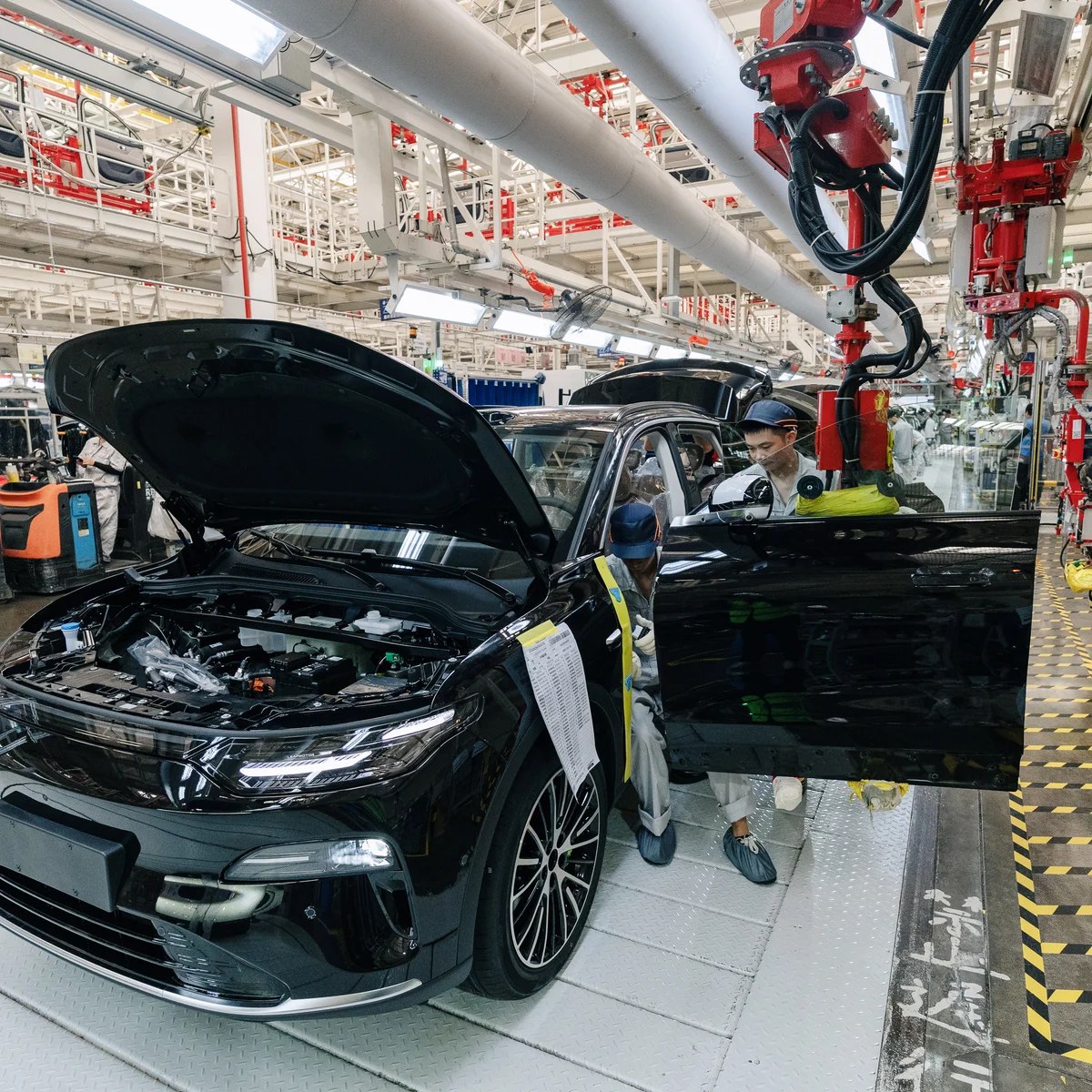 Chinese EV sales surge to new high in Europe putting tariffs under scrutiny