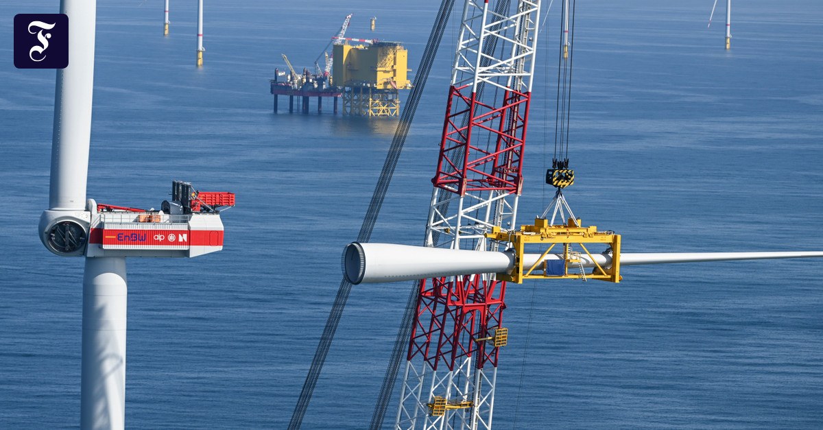 Strom aus Meeresbrisen: Größter deutscher Windpark geht aus der Nordsee ans Netz