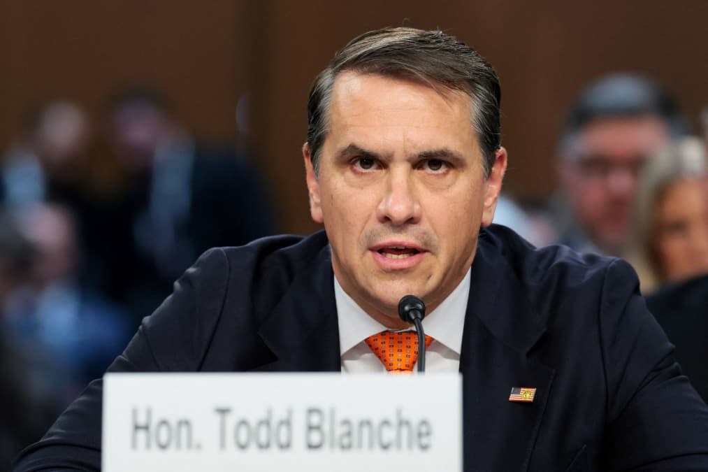 Todd Blanche says he has 'full faith' in Kash Patel as FBI director