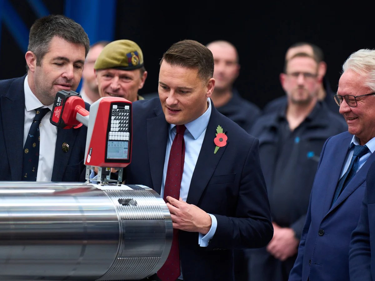 Race to rearm: Telford gun hall brings tank barrel production back to the UK