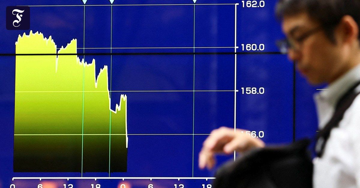Yen auf 40-Jahres-Tief: Japan und USA stützen fallenden Yen