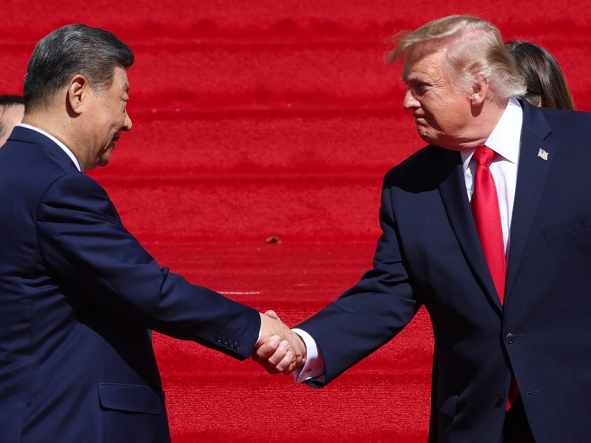 Trump and Chinese president Xi end summit without major agreement on AI