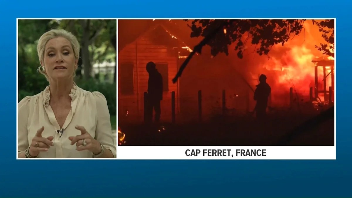 Wildfires rage in Greece as firefighters continue battle in France and Spain