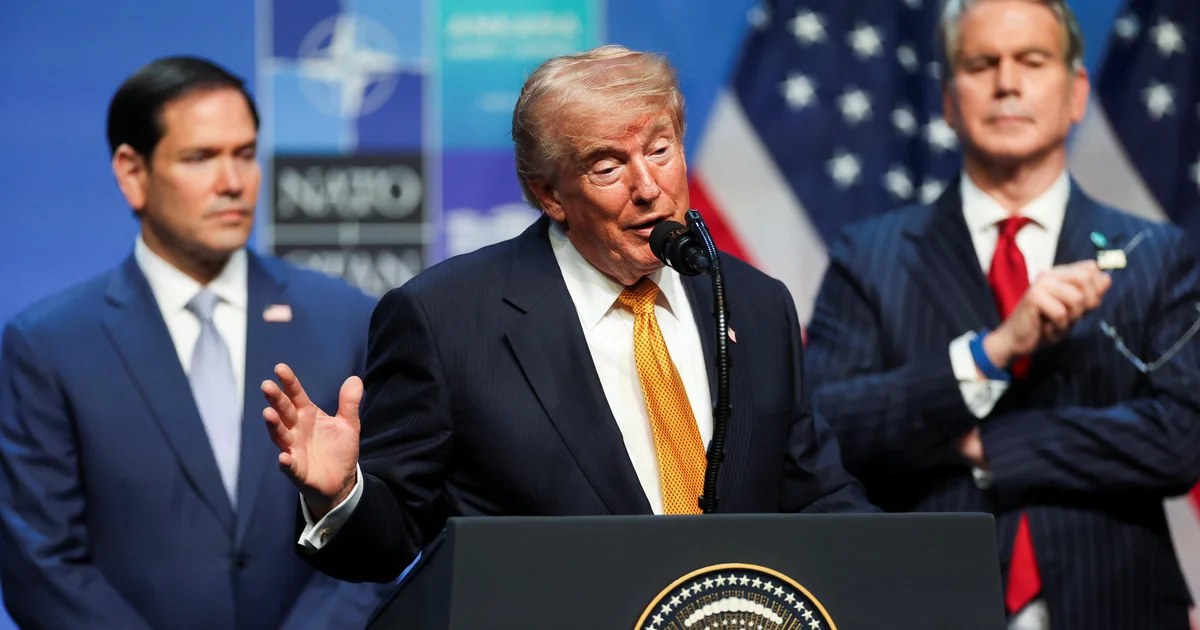 Trump says missiles aimed at Iran if Tehran targets US president